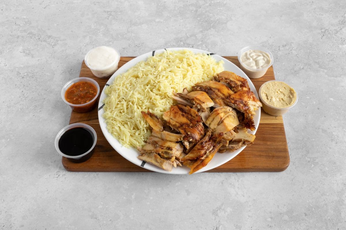 Chicken Shawarma on Rice