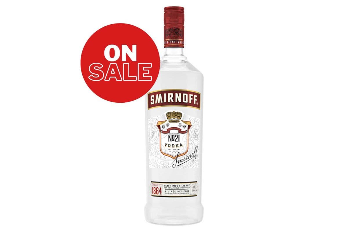Smirnoff Red Label (1 x 750 ml)