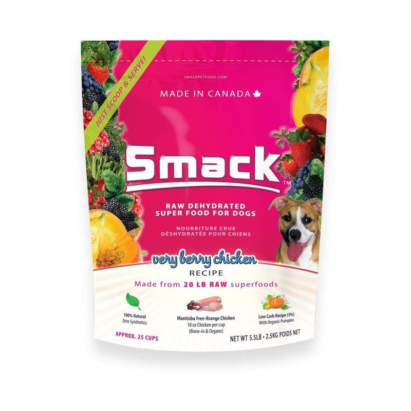 Smack Very Berry Chicken Dog