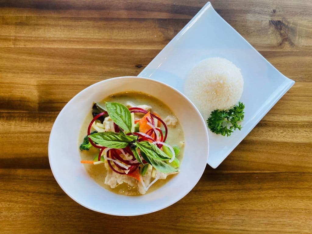 Green Curry with Rice