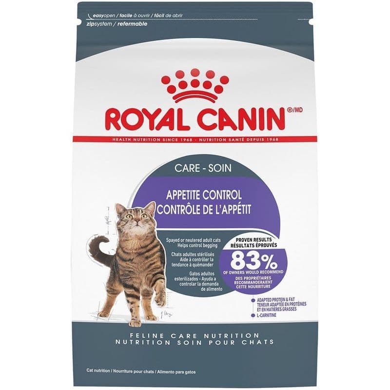 Royal Canin Feline Care Nutrition Appetite Control Care Adult Cat 3 Lb