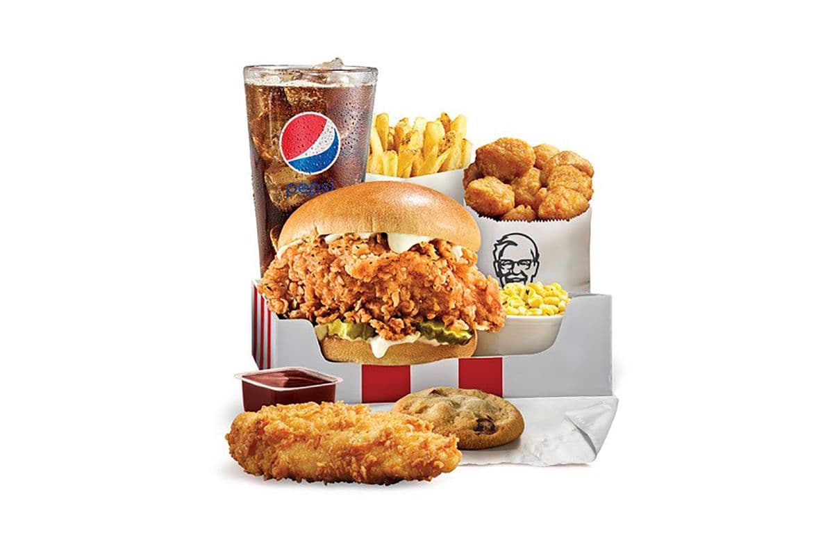 KFC Famous Chicken Chicken Sandwich Ultimate Box