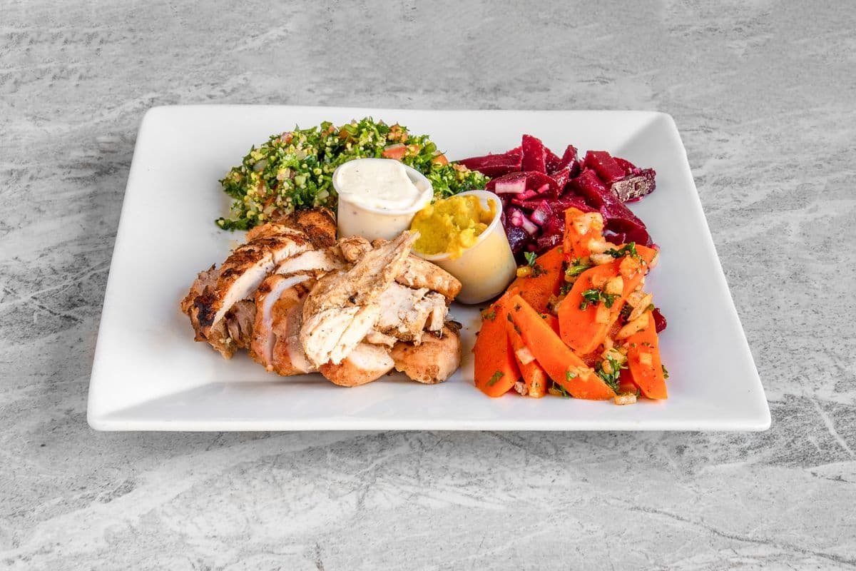 Assiette de poulet grillé shish / Grilled Shish Chicken