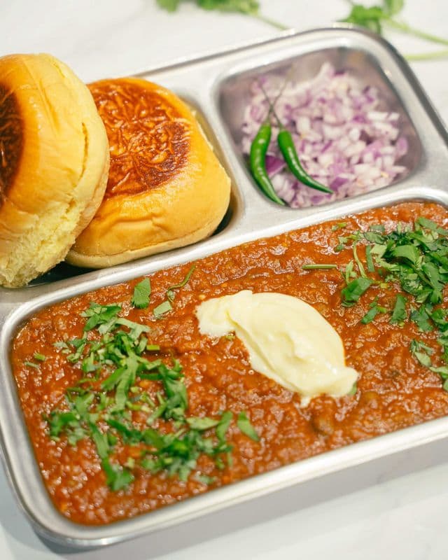 Butter Pav Bhaji / Butter Pav Bhaji