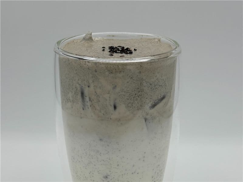 Iced Black Sesame Latte