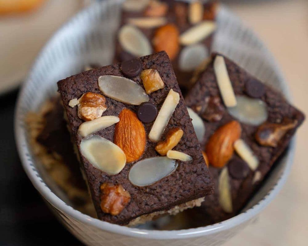 Two-Tone Brownies