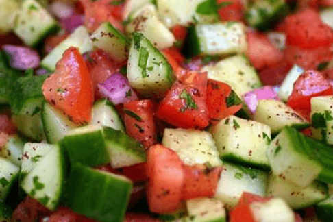 Salade Berger / Shepherd Salad (Coban Salata)