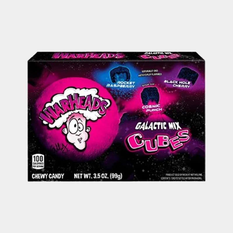 Warheads Galactic Mix Cubes