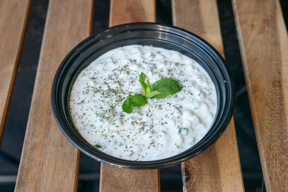 Yogourt aux concombres