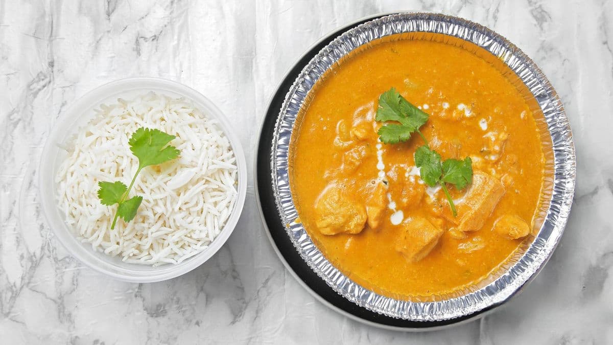 Butter Chicken Rice