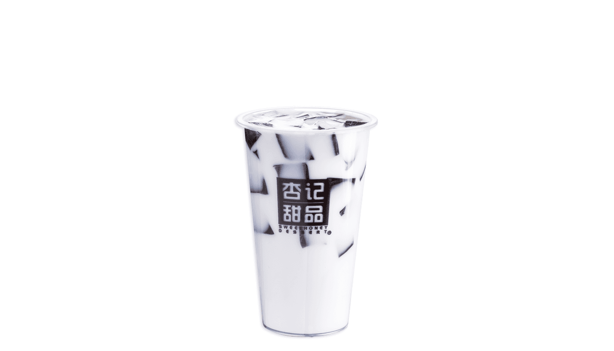 Coconut Milk Grass Jelly (Cup) -椰香凉粉(杯)
