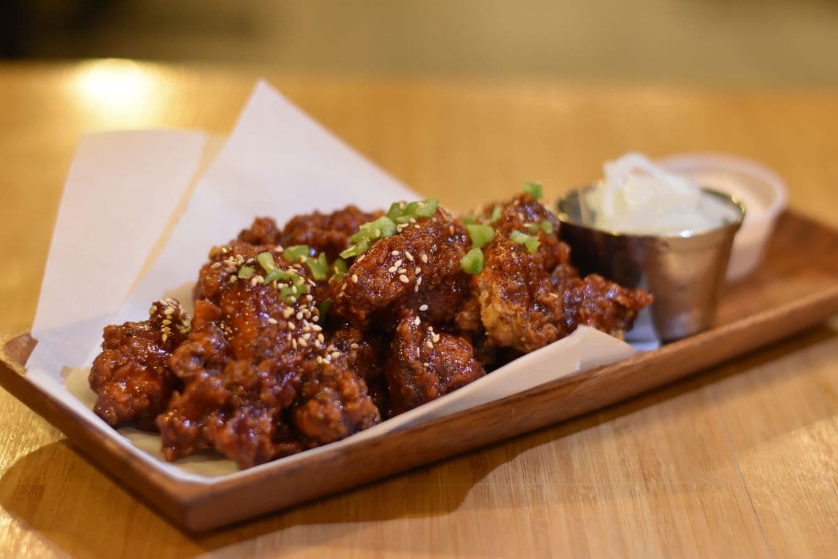KoSam Yang Yum (Sweet and Spicy) Fried Chicken