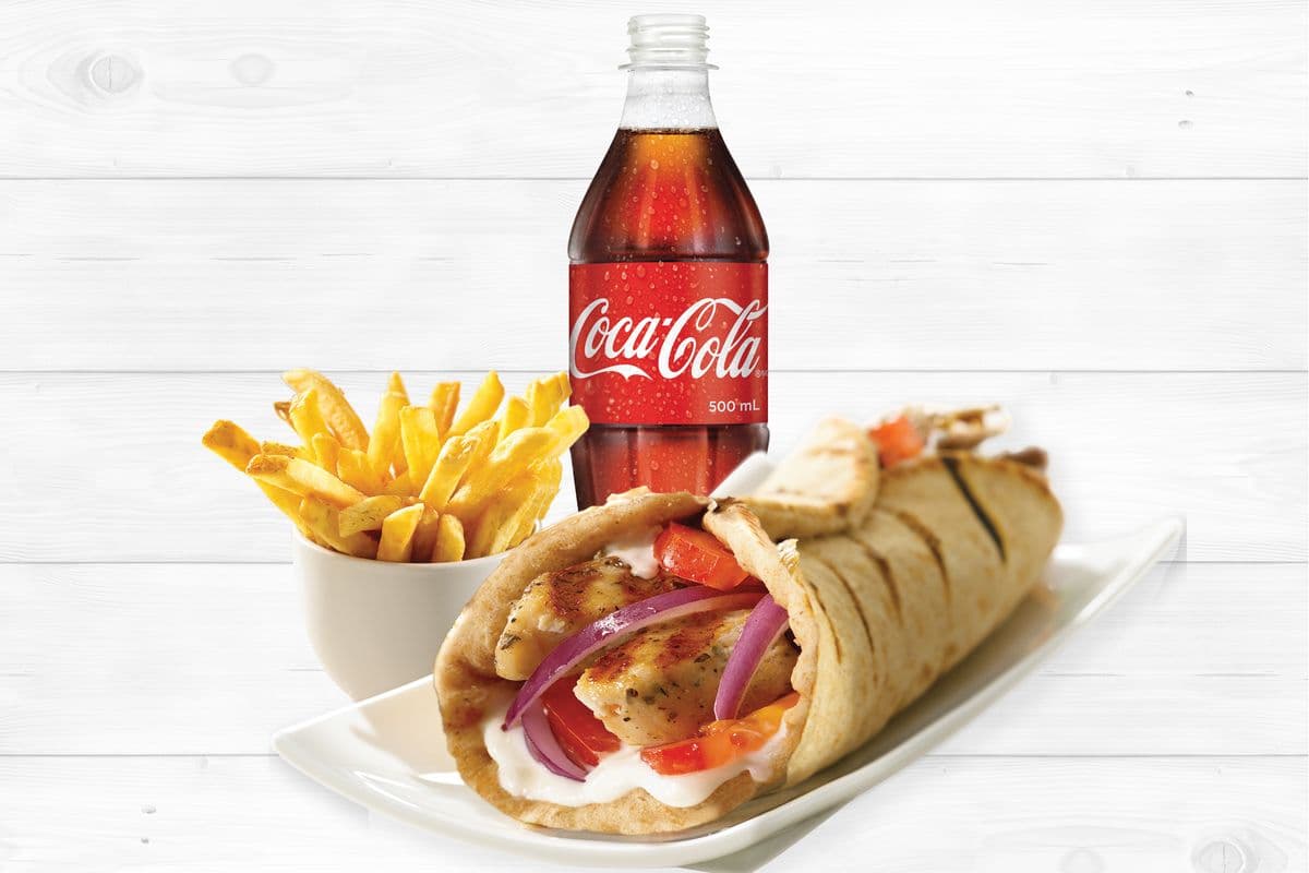 Chicken Pita (1 Stick) Combo