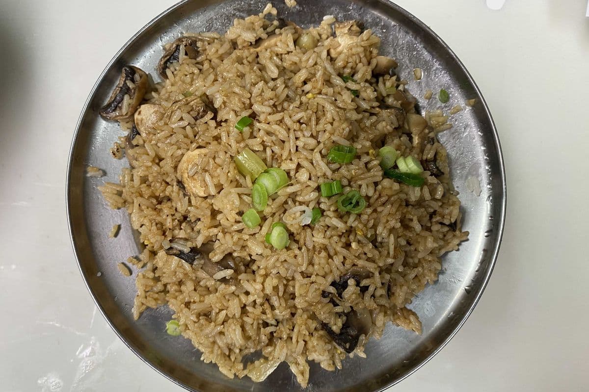 Mushroom Fried Rice