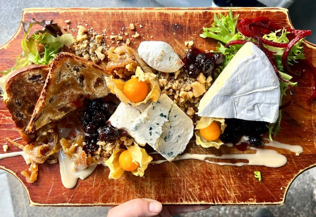 Assiette de fromages