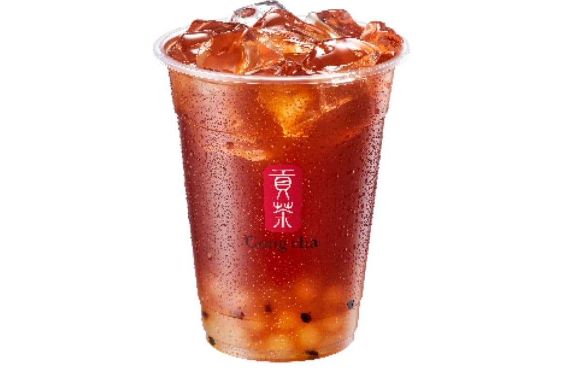 Strawberry Passionfruit Earl Grey Tea w/ Kanten Jelly