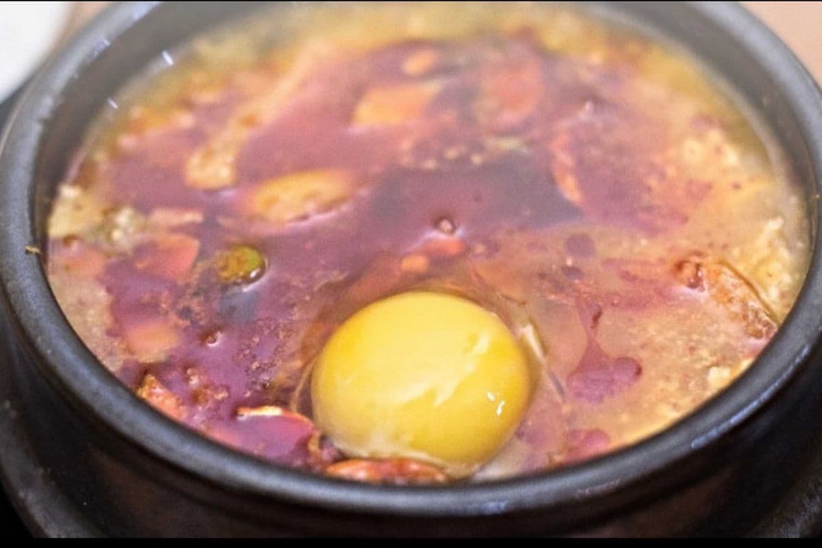 Soon Tofu (Tofu Soup)