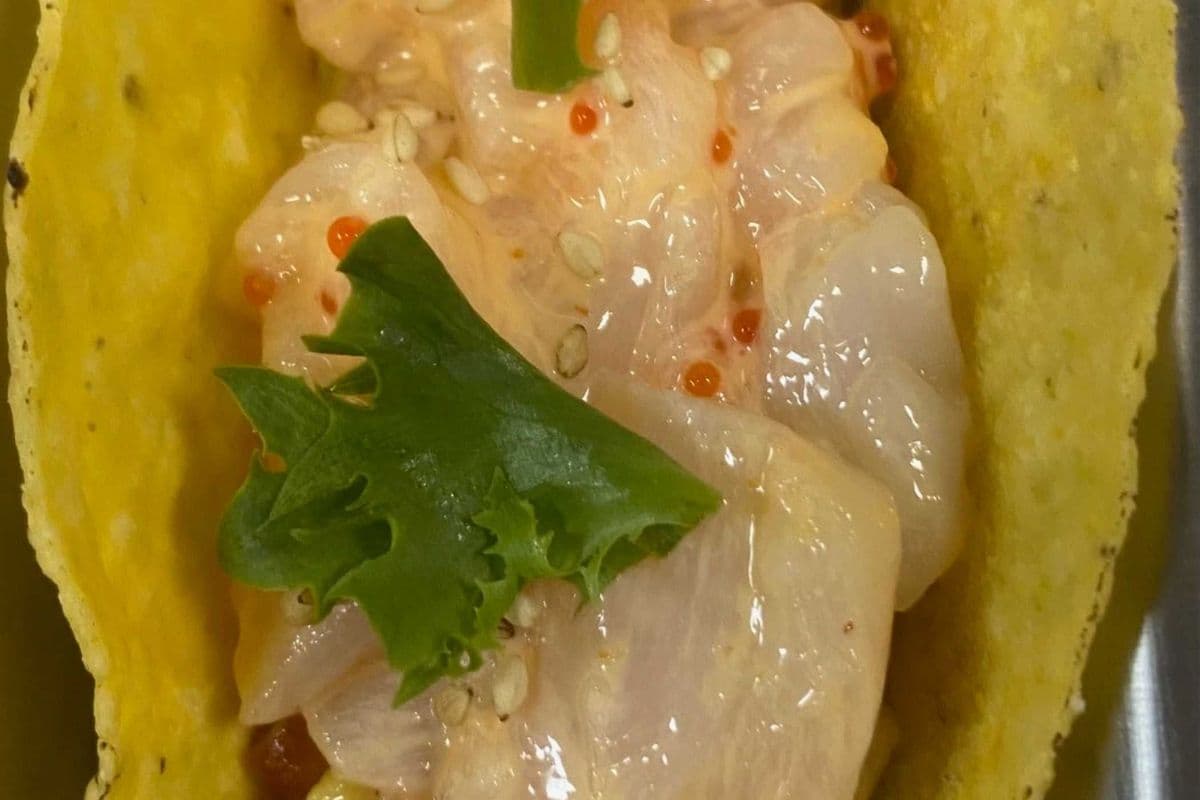 Spicy Hotate / Sea Scallop Taco