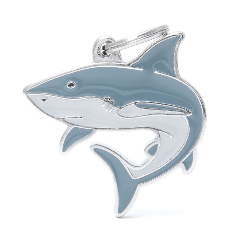 MyFamily Shark Engraved Tag