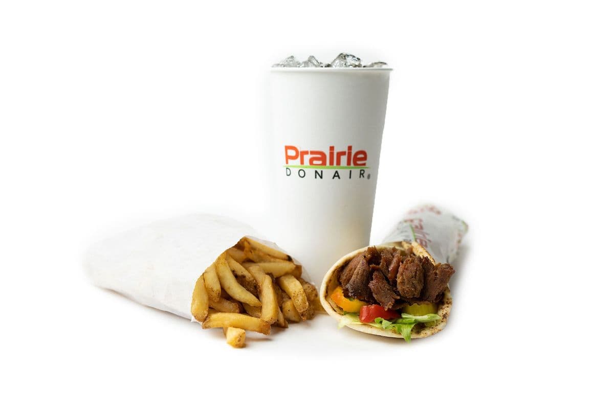 West Coast Donair Combo (9" Medium)