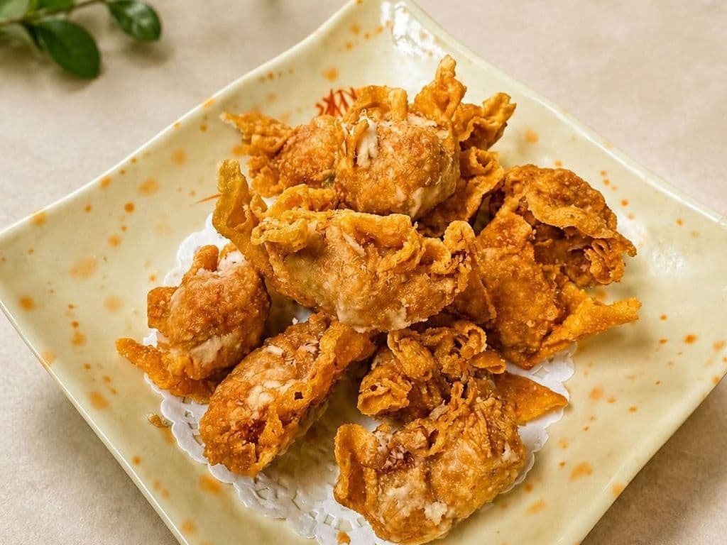 21. Deep Fried Wontons