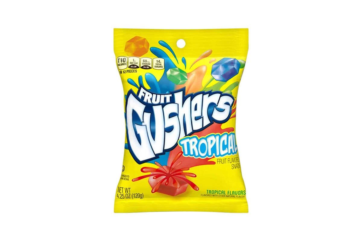 Fruit Gushers Tropical 120g