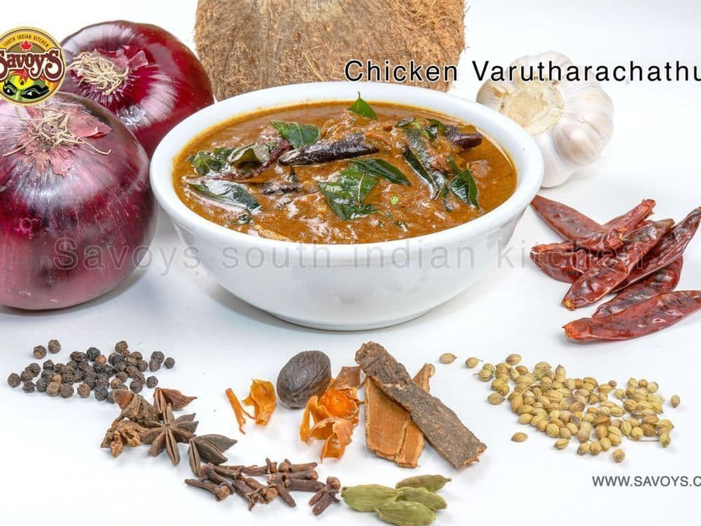 Chicken Varutharachathu