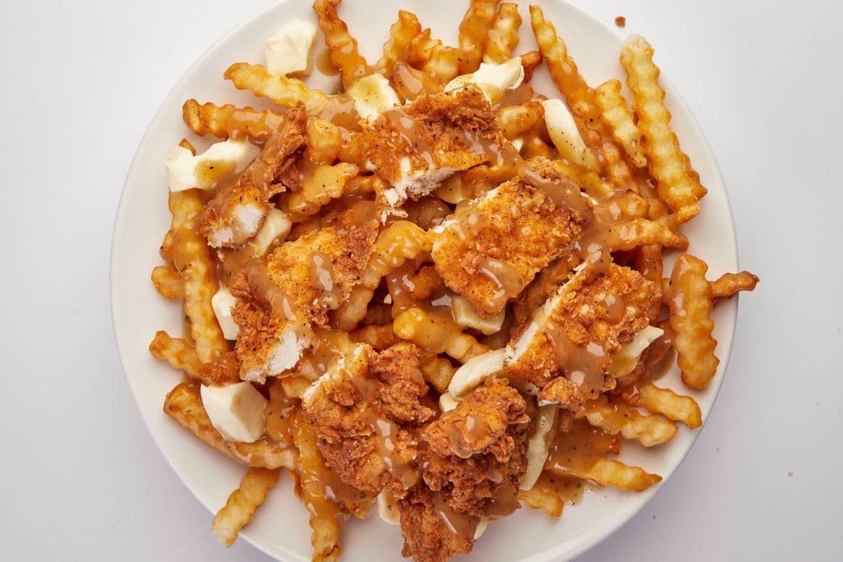 Poutine avec tendre de poulet / Poutine Chicken Tenders