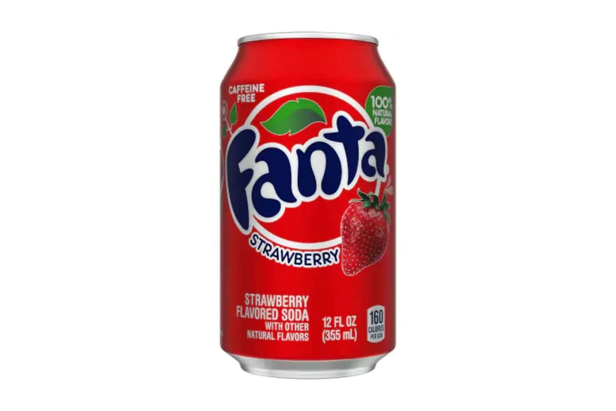 Fanta Strawberry (355ml) (355ml) (160 Cal)