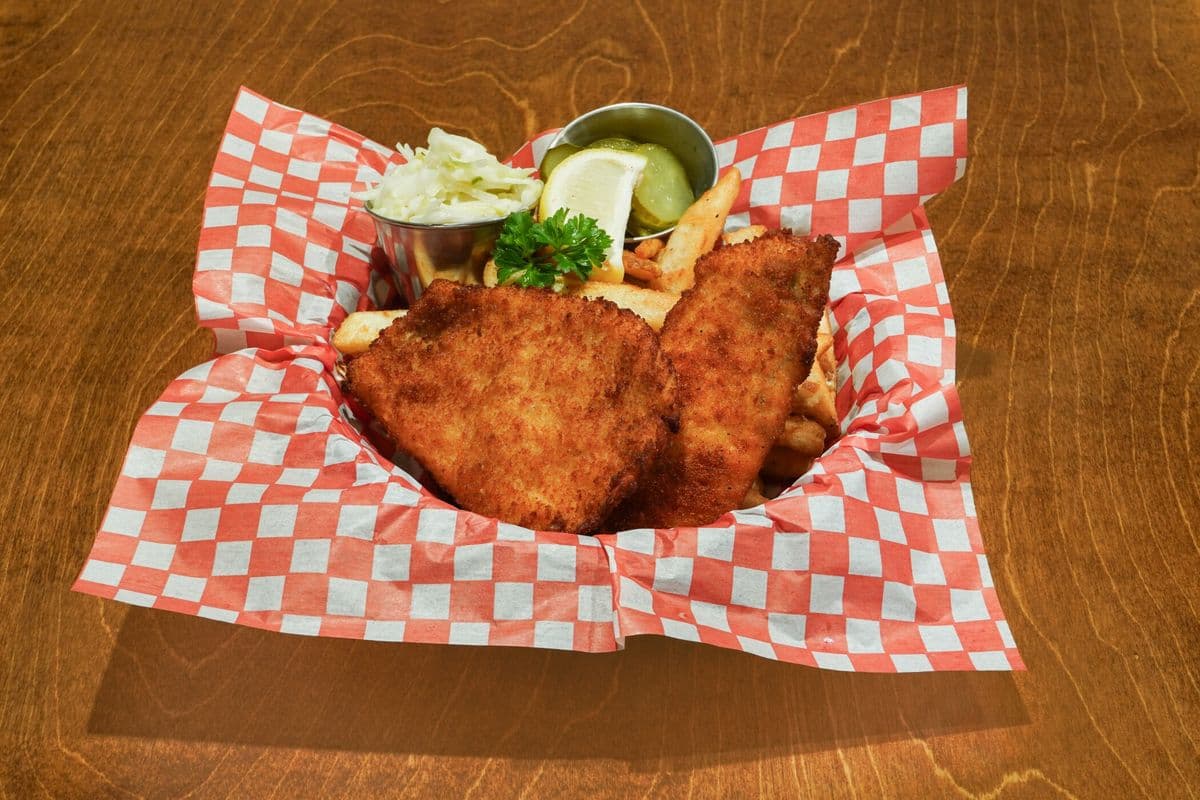Panko Fried Fish and Chips