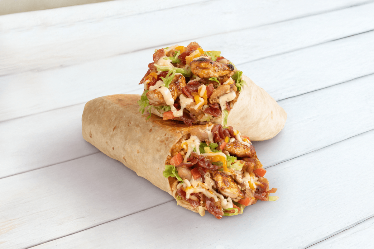 Gluten-Friendly Chicken Bacon Ranch Burrito