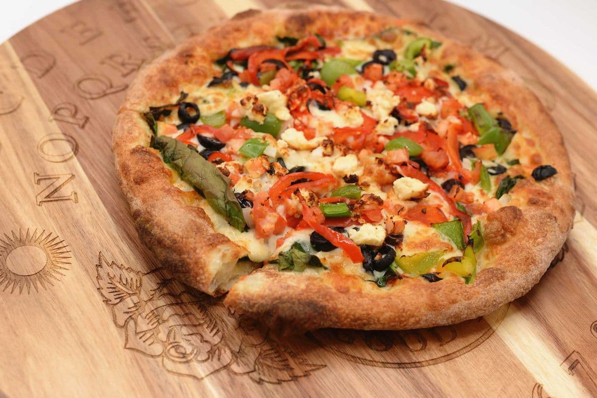 Vegetable Mediterranean Pizza-Only One Size 12" (12'' Medium)