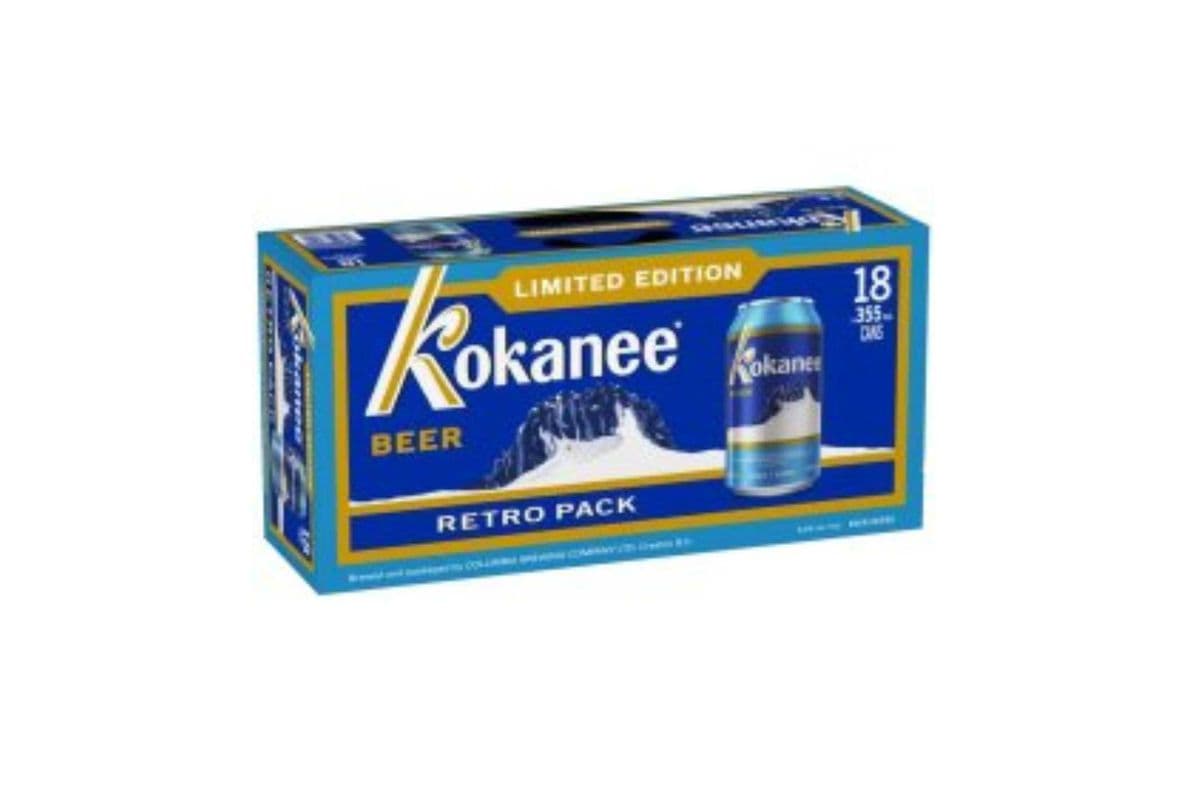 Kokanee Retro Pack (18 x 355mL Cans)