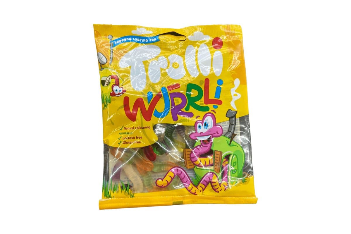Trolli Wurrli (Germany) (100g) (280 Cal)