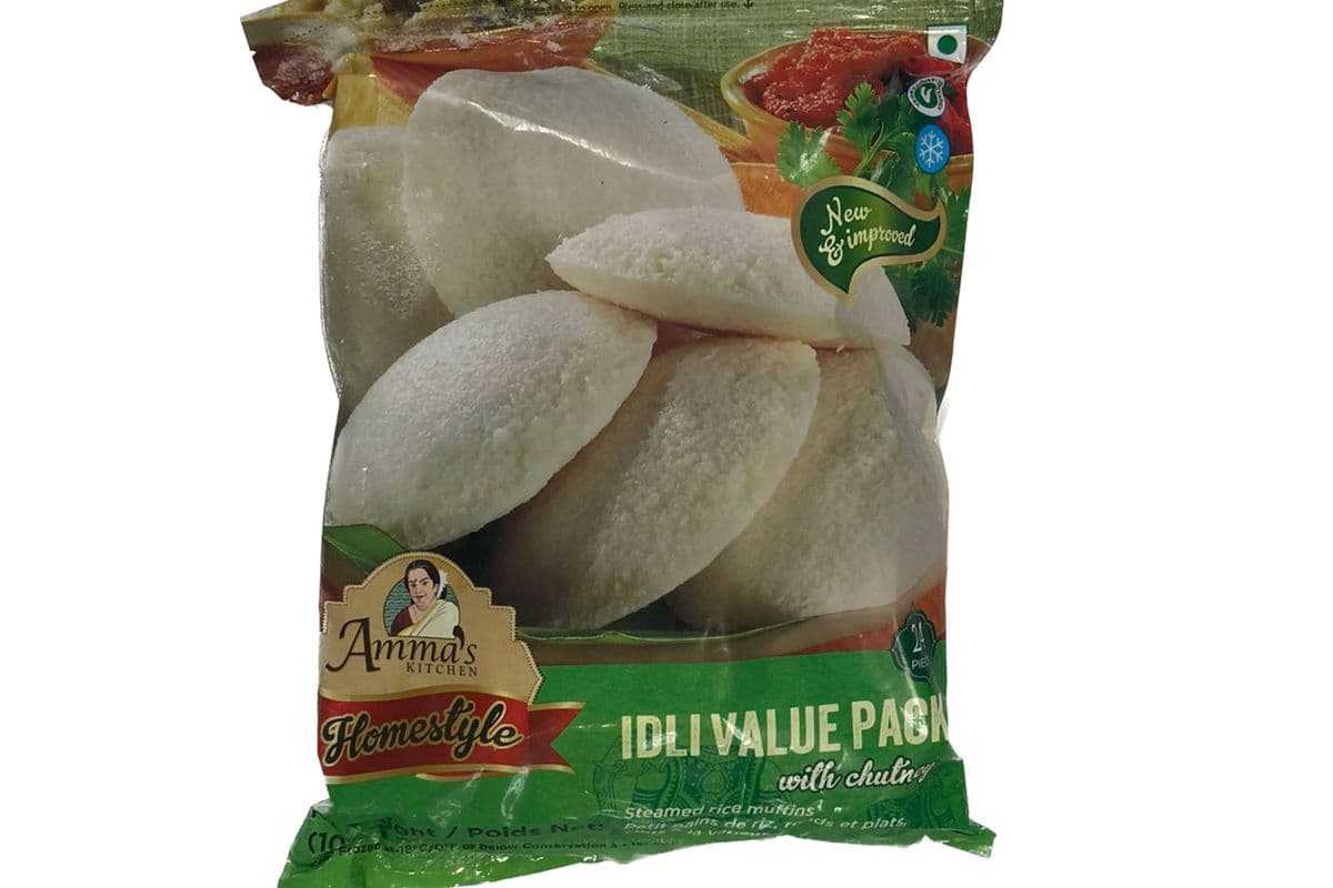 Amma's Kitchen Homestyle Idli Value Pack with Chutney (2.2lbs)