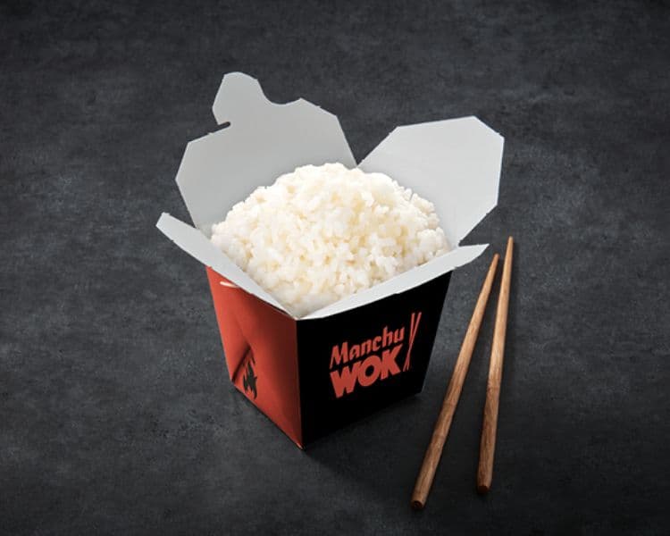 Riz vapeur à la carte
