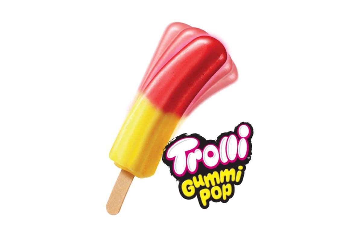 Trolli Gummi Pop Cherry Lemon (88.7 ml)