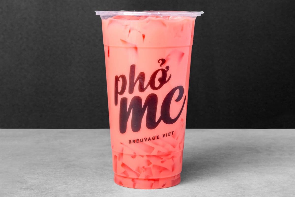 Bubble thé au fraise / Strawberry Bubble Tea