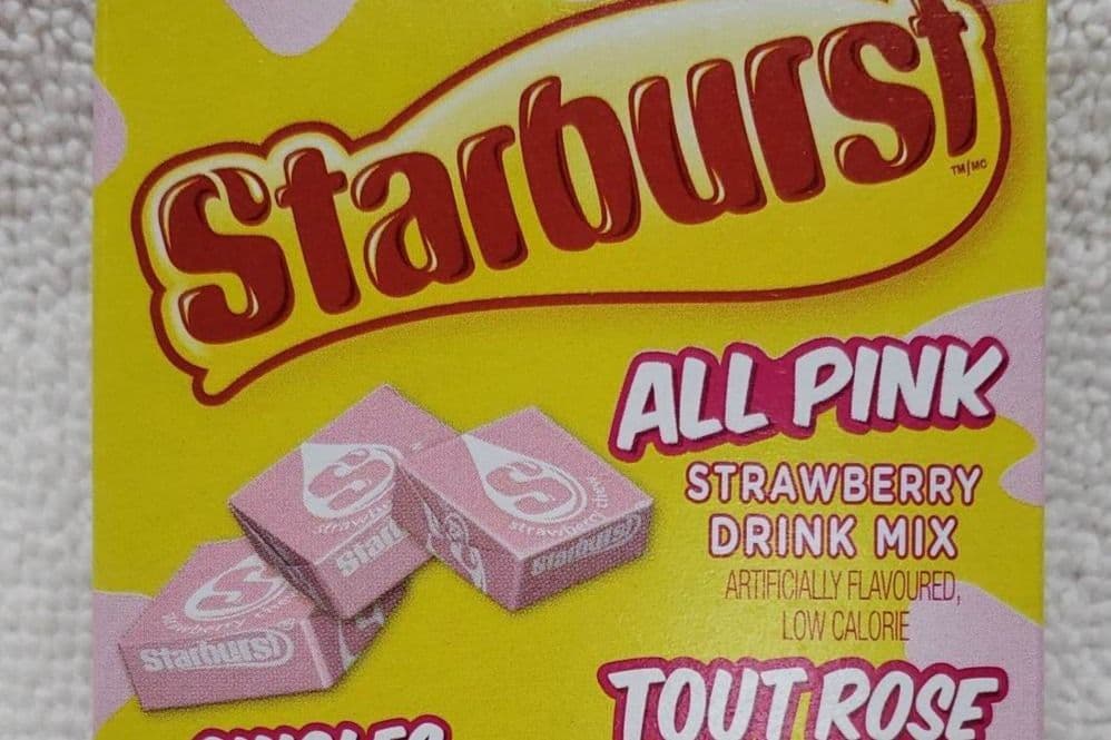 Starburst- All pink- 6 sticks (6 sticks)
