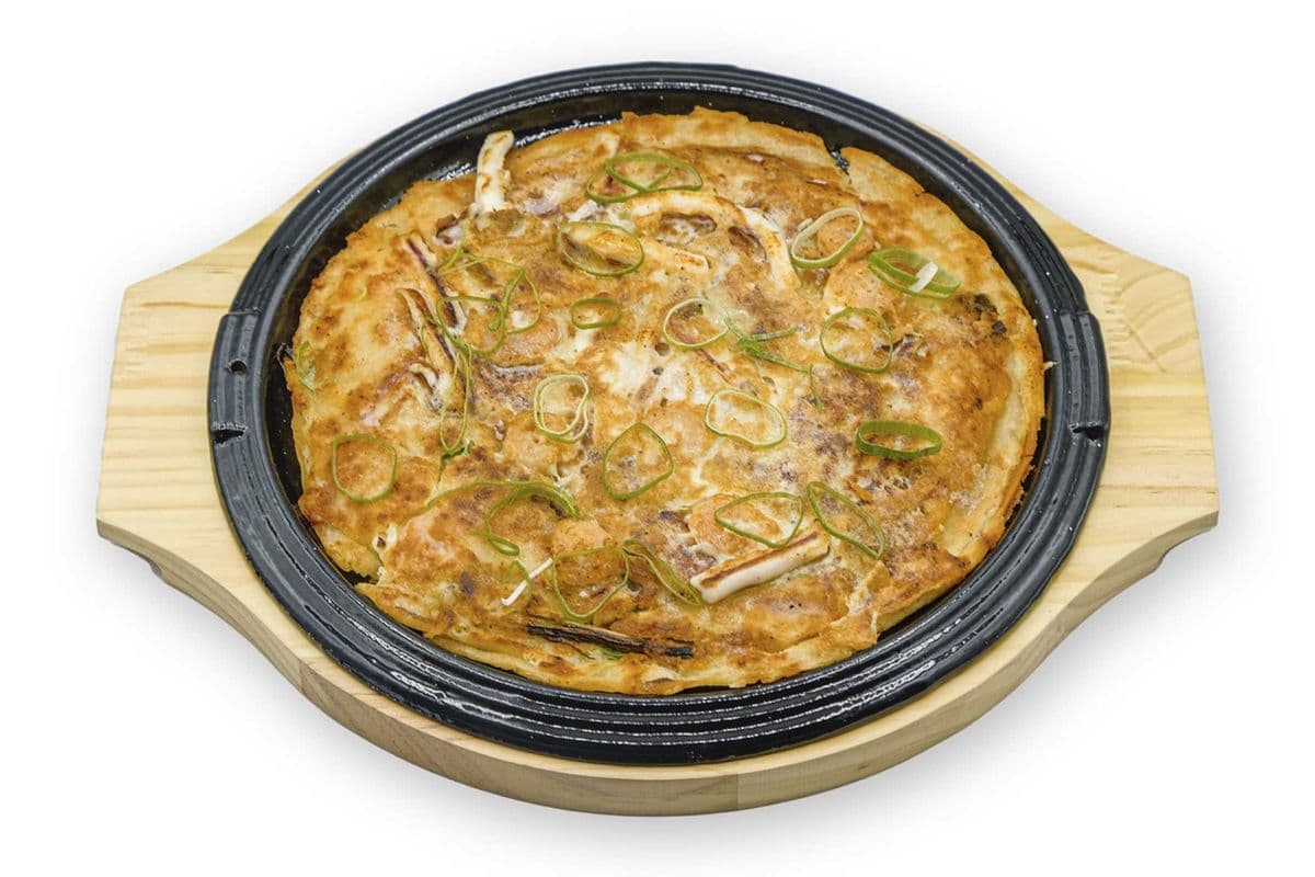 Seafood pancake