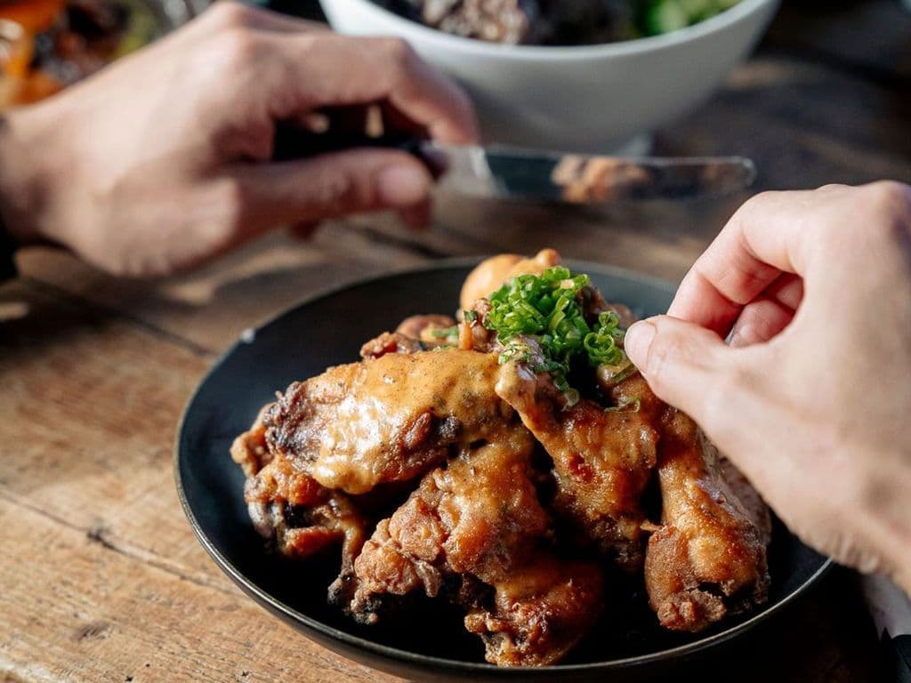 Ailes de poulet fumées (8)