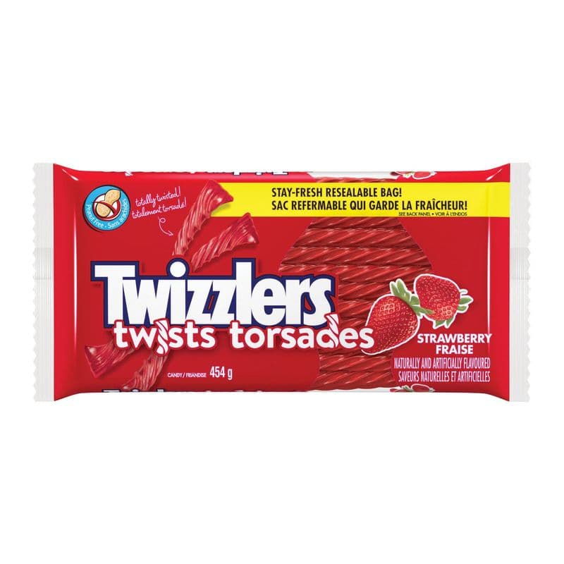 Twizzlers Twists Strawberry (454 gm)