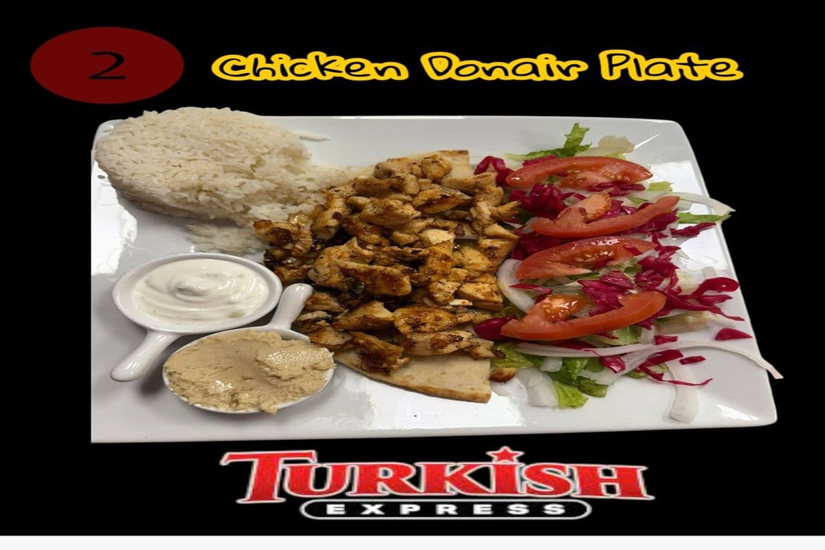 Chicken Donair Plate
