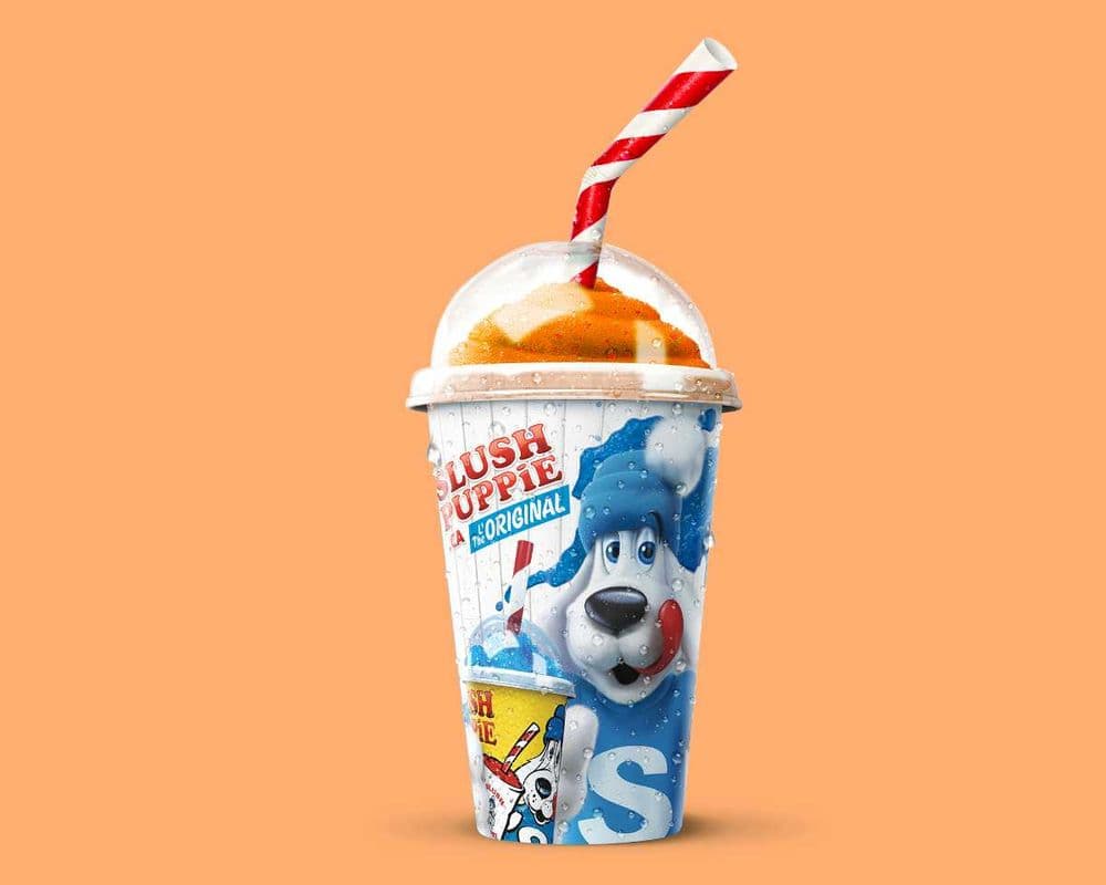 Small Pineapple Mango Slush Puppie