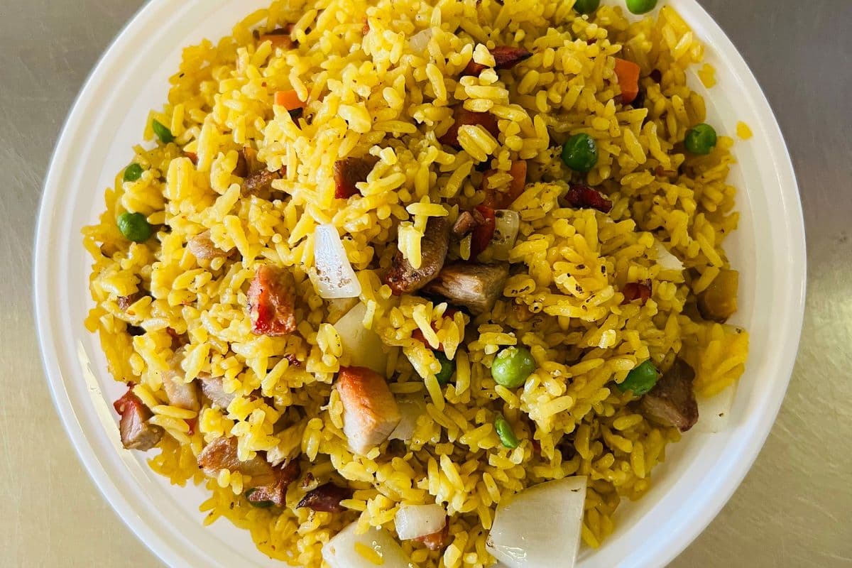 Roasted Pork Fried Rice 叉烧炒饭
