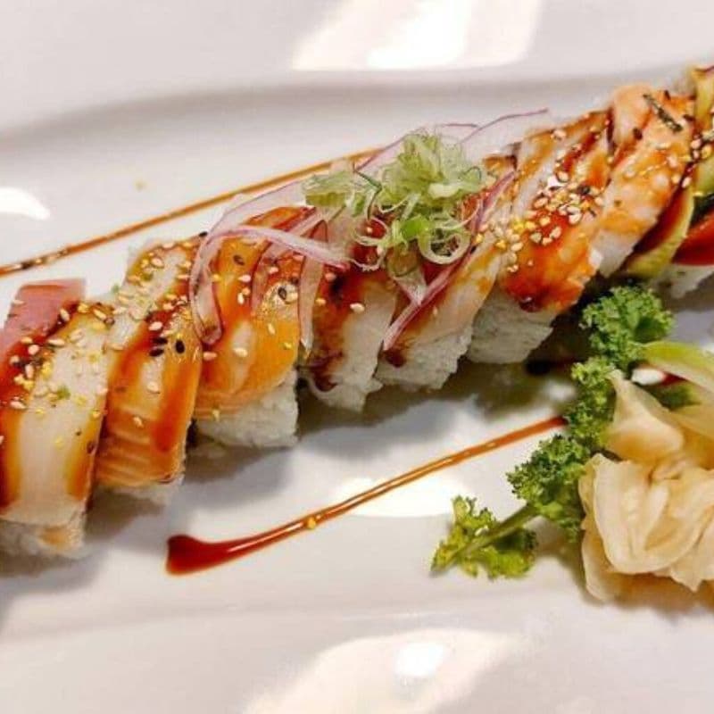Rainbow Dragon Roll