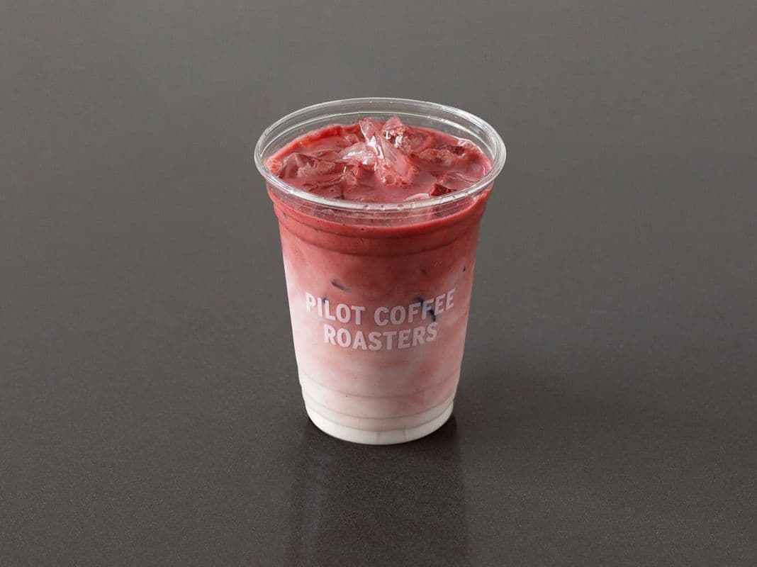 Iced Beetroot Latte
