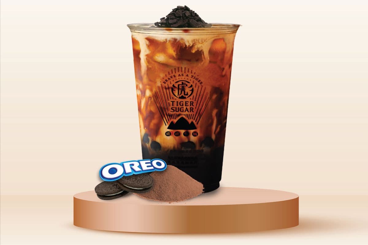6. Black Sugar Milo Oreo Milk