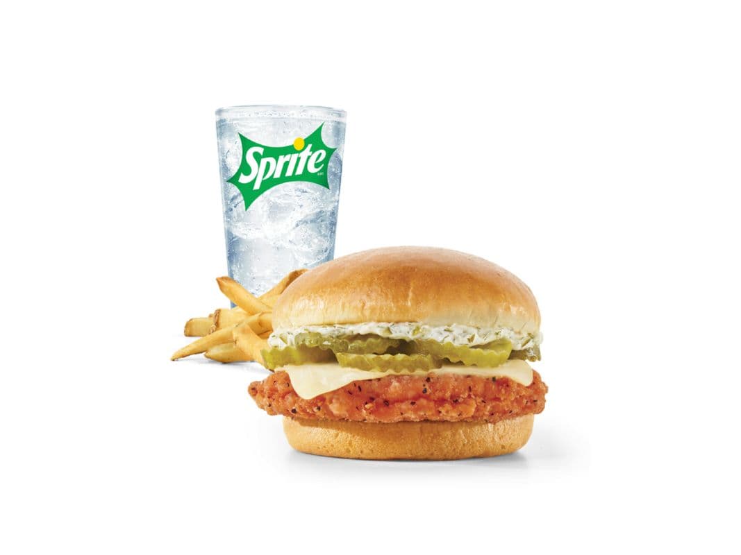 Dill Pickle Spicy Chicken Combo - Large