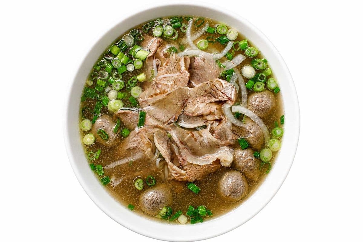 13. Beef Brisket and Beef Balls Noodle Soup